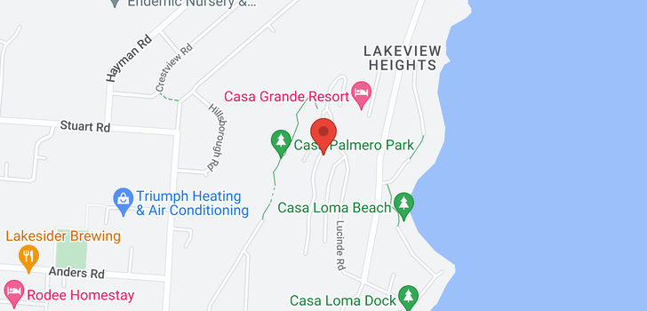 map of 2625 Casa Palmero Drive